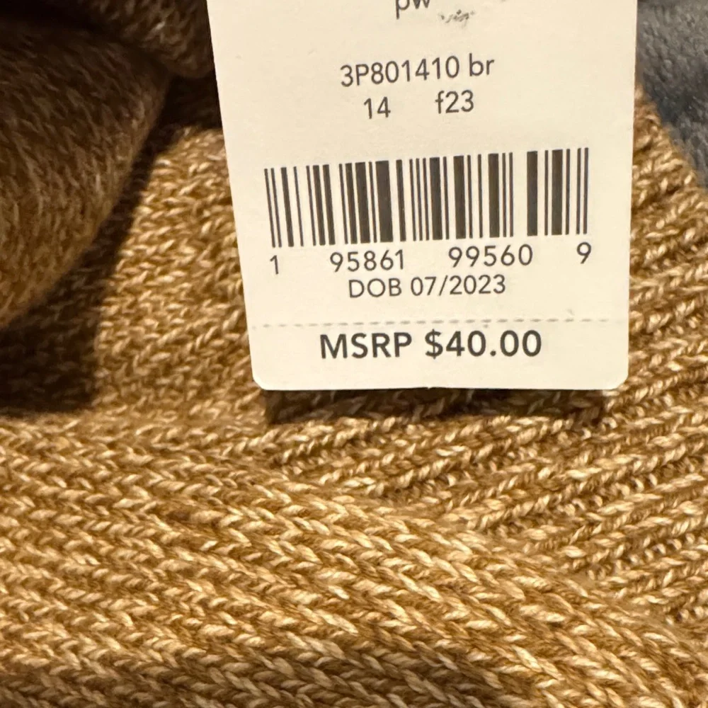 NWT Carter's‎ Boys Mockneck 100% Cotton Sweater Thanksgiving Holiday Winter Fall